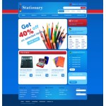 Stationary Ecommerce HTML Theme - Template