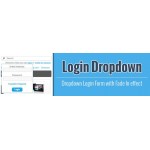 Drop-Down Login (animated)