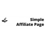 Simple Affiliate Page
