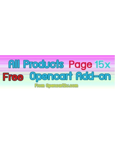 All Products Page For 15x