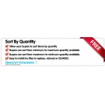 Sort By Quantity - OpenCart-2.X