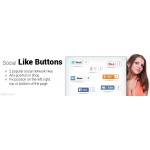 Social Like Buttons Free (Google+, LinkedIn)