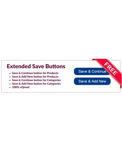 Extended Save Buttons