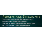 Percentage Discounts for OC1.5.x & OC 2.0.x