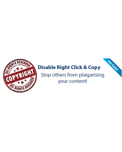 Disable Right Click & Copy