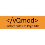 Custom Suffix To Page Title
