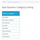 Ajax Category Listing
