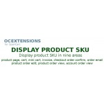Display Product SKU