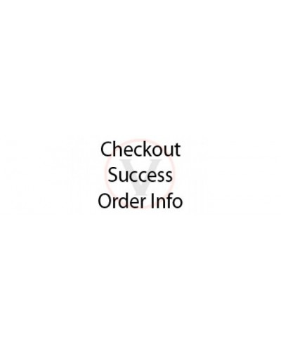 Checkout Success Order Info