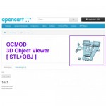 3D Object Viewer STL/OBJ [OCMOD]