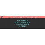 Banner Sort Order Fix OC 2.1