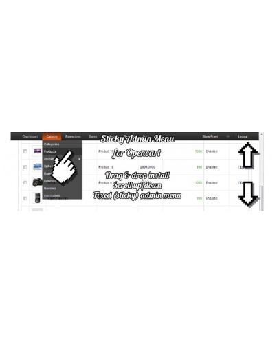 Sticky Admin Menu Free Download