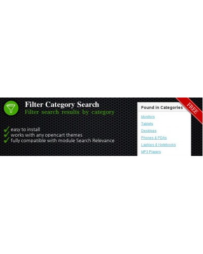 Filter Category Search [FREE]