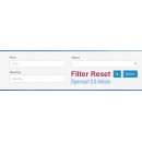 Filter Reset in Admin